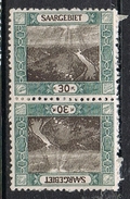 SARRE N°57d N*  Variété Paire Tête-bêche - Aéreo