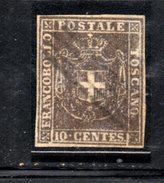 ASI512 AK - TOSCANA , 10 CENTESIMI N. 19 USATO - Toskana