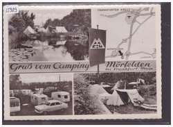 GRÖSSE 10x15cm - CAMPING MÖRFELDEN BEI FRANKFURT  - TB - Mörfelden-Walldorf