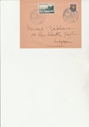 LETTRE AFFRANCHIE N° 919 - JOURNEE DU TIMBRE 1952  CACHET ILLUSTREE LYON - - Mechanical Postmarks (Advertisement)
