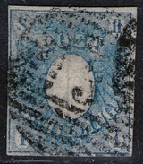 3 Altona Auf 1 Shilling Blau - Schleswig Holstein Nr. 1 A - Pracht - Geprüft - Schleswig-Holstein