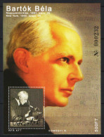 Hungary 2006. Composer Béla Bartók Commemorative Sheet Special Catalogue Number: 2006/04. - Hojas Conmemorativas