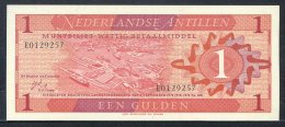 443-Antilles Néerlandaises Billet De 1 Gulden 1970 E012 Neuf - Antilles Néerlandaises (...-1986)