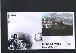 Kosovo 2017 Europa Cept Block FDC - 2017