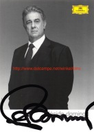 Placido Domingo Opera - Autographes