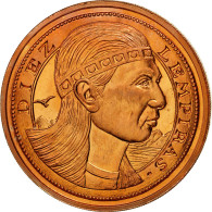 Monnaie, Honduras, 10 Lempiras, 1995, Tower, SPL, Cuivre, KM:1e.1 - Honduras
