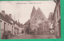 37 - Genillé - L'église - Editeur: Dupré - Genillé
