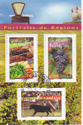 France Bloc De 3 Timbres Oblitérés (N° 3647, 3648 Et 3653) Région Bloc N° 68 Année 2004 - Oblitérés