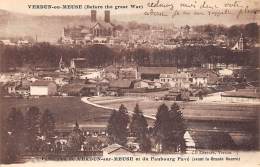 Verdun     55      Panorama Et Le Faubourg Pavé - Verdun