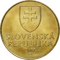 Monnaie, Slovaquie, Koruna, 2007, FDC, Bronze Plated Steel, KM:12 - Slowakei