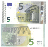 NEW 5 € 2013 ITALIA Italie SERIE SA Mario Draghi FDS UNC DA MAZZETTA Soudoyer S006E6 Cod.€.155 - 5 Euro
