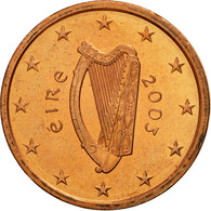 IRELAND REPUBLIC, 2 Euro Cent, 2003, FDC, Copper Plated Steel, KM:33 - Irlande