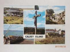Postcard Caldey Island Multiview Pembrokeshire  My Ref B11146 - Pembrokeshire