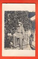 EAE-20  Carte-Photo D'un Militaire . Envoyé De Morat En 1921. Militär. - Murten