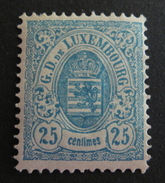 LOT R3586/586 - 1877 - LUXEMBOURG - ARMOIRIES - N°32 - Cote : 800,00 € - 1859-1880 Wappen & Heraldik