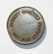 Jeton De Transport Australien" 1 For Use In Ferry Turnstiles / Sydney Harbour Ferries PTY Ltd " Australian Token - Gewerbliche