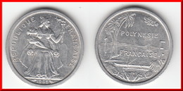 **** POLYNESIE FRANCAISE- FRENCH POLYNESIA - 1 FRANC 1965 **** EN ACHAT IMMEDIAT !!! - Polynésie Française