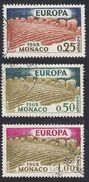 MONACO - 1962 - Serie Completa Formata Da Tre Valori Usati Yvert 571/573. Europa. - Oblitérés