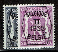PRE  339/40  **  3 - Typo Precancels 1936-51 (Small Seal Of The State)
