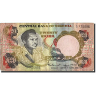 Billet, Nigéria, 20 Naira, Undated (1977-84), Undated, KM:18c, TB - Nigeria