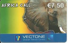 éléphant Elephant Animal Carte Prépayée Africa Call Card  Karte (W761) - Andere - Afrika