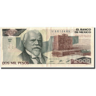 Billet, Mexique, 2000 Pesos, 1987, 1987-02-24, KM:86b, TTB - Mexico