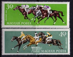 PIA - UNGHERIA - 1961 -  Sport Ippici  - (Yv 1459-65) - Reitsport