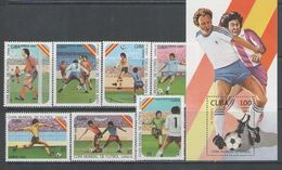 Cuba - SOCCER / FOOTBALL 1982 MNH - Neufs