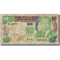 Billet, Kenya, 10 Shillings, 1988, 1988-07-01, KM:20g, B - Kenya