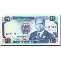 Billet, Kenya, 20 Shillings, 1992, 1992-01-02, KM:25e, NEUF - Kenya