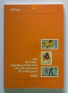 Sonderpostwertzeichen Der Deutschen Bundespost 1983 KOMPLETT Siehe Beschreibung - Autres & Non Classés