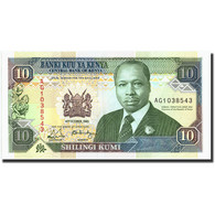 Billet, Kenya, 10 Shillings, 1989, 1989-10-14, KM:24a, SPL - Kenya