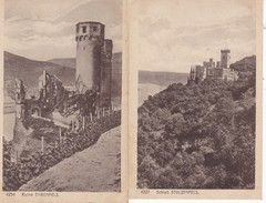 Lot De 19 Cartes Postales Anciennes CPA D'ALLEMAGNE Bords Du Rhin Et Châteaux Toutes Scannées - Collections & Lots