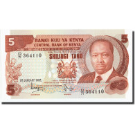 Billet, Kenya, 5 Shillings, 1982, 1982-01-01, KM:19b, NEUF - Kenya