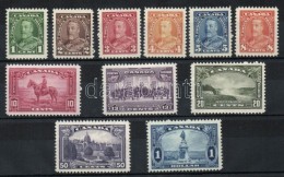 * 1935 Forgalmi Sor / Definitive Set Mi 184-194 - Altri & Non Classificati