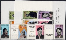 ** 1969 Holdraszállás 3 Hármascsík 592-597 + Blokk Mi 7-8 - Otros & Sin Clasificación