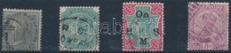 O 1855-1911 4 Db Klf Bélyeg Mi 8, 21, 32 A, 84 B (Mi EUR 65,50) - Altri & Non Classificati