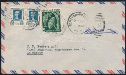 1952 Légi Levél Németországba - Altri & Non Classificati