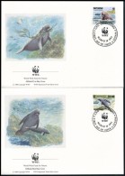 1993 WWF: Karibi Manátusz Sor Mi 4081-4084 4 Db FDC-n - Other & Unclassified