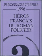 ** 1996 Francia Detektív RegényhÅ‘sök Bélyegfüzet MH 42 - Other & Unclassified