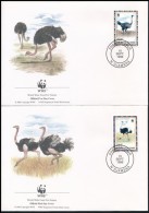 1996 WWF: Strucc Sor Mi 1370-1373 4 Db FDC-n - Autres & Non Classés