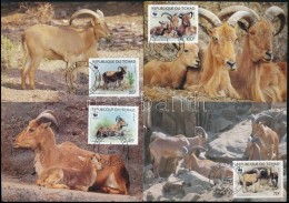 1988 WWF Kos Sor 4 Db CM-en Mi 1171-1174 - Autres & Non Classés