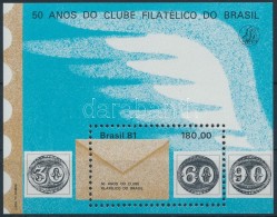 ** 1981 50 éves Brazil BélyeggyÅ±jtÅ‘knek Klub Blokk Mi 47 - Autres & Non Classés