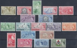 ** O 1953/1958 Forgalmi Sor Mi 130-147 (Mi 140 Pecsételt / Used) - Altri & Non Classificati