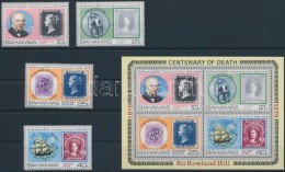 ** 1979 Rowland Hill Sor Mi 440-443 + Blokk Mi 27 - Altri & Non Classificati