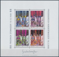 ** 2000 Hundertwasser Halála Blokk Mi 15 - Other & Unclassified