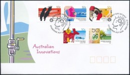 2004 Ausztrál Találmányok Sor Mi 2311-2315 FDC-n - Otros & Sin Clasificación