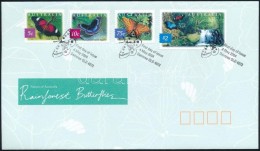 2004 Pillangó Sor Mi 2307-2310 FDC-n - Andere & Zonder Classificatie