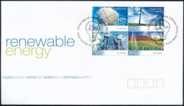 2004 Megújuló Energia Sor Mi 2298-2301 FDC-n - Altri & Non Classificati