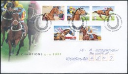 2002 Ló Sor Mi 2181-2185 FDC-n - Altri & Non Classificati